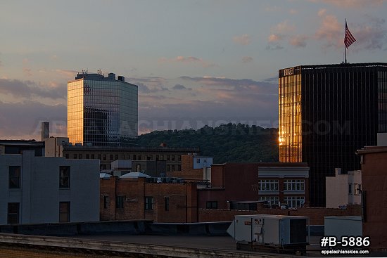 Midtown sunset view