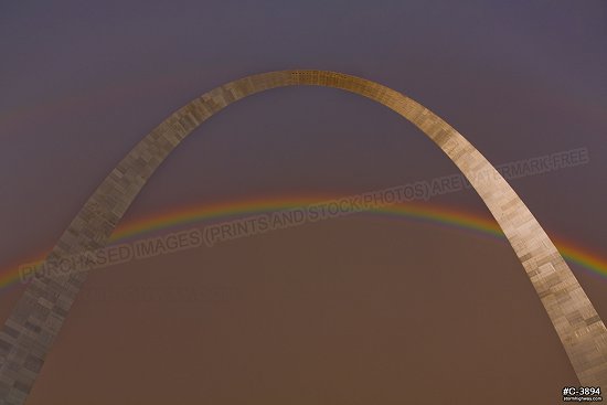 Centered rainbow and Arch