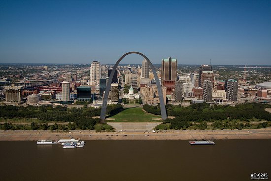 Classic view looking west at Arch, Skyline