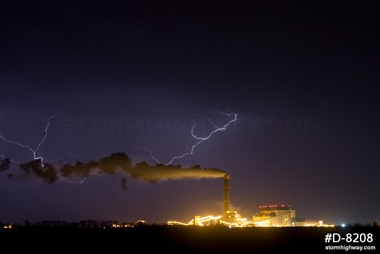 Intracloud Lightning & Anvil Crawlers Photo Gallery by Dan Robinson