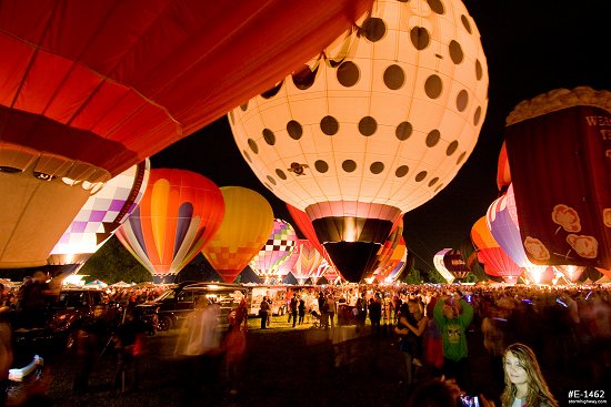 Balloon Glow in Forest Park, St. Louis