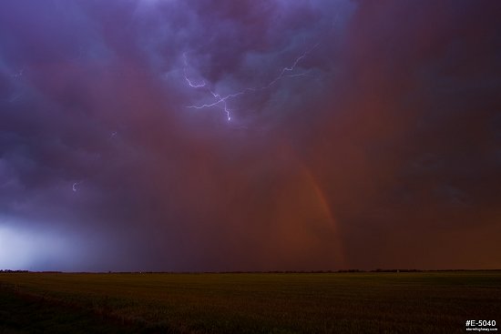Kansas lightning and rainbow III