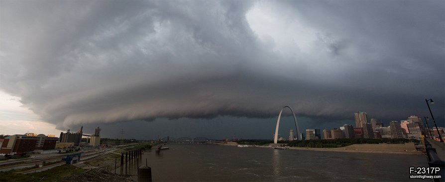 Incoming severe storm