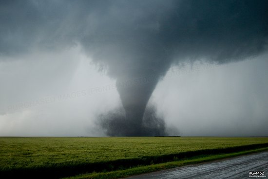 Classic Plains tornado