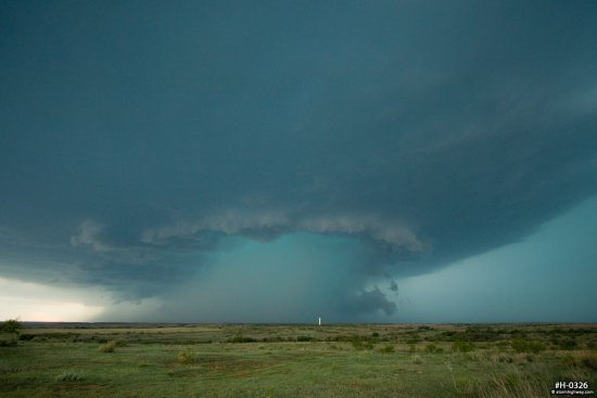 HP supercell at Freedom, Oklahoma