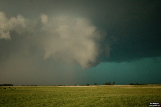 Wall cloud at Waynoka, Oklahoma