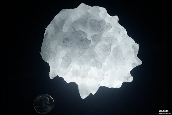 4.5 inch hailstone