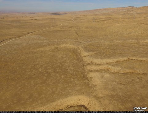 Fault in the Carrizo Plain