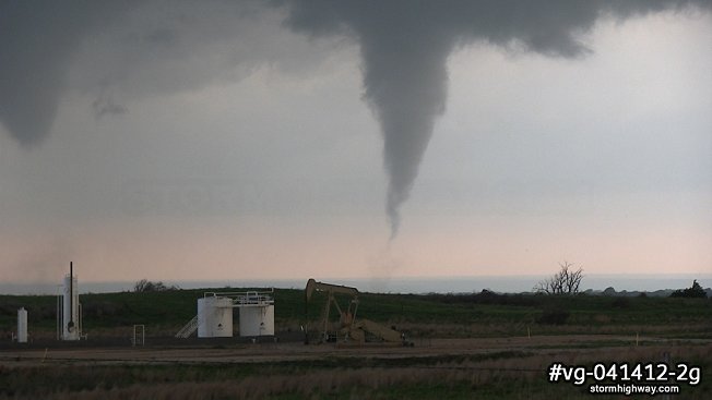 Twin Oklahoma tornadoes