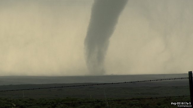 McLean, Texas tornado base