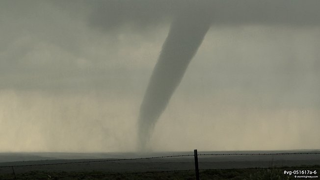 McLean, Texas narrow tornado